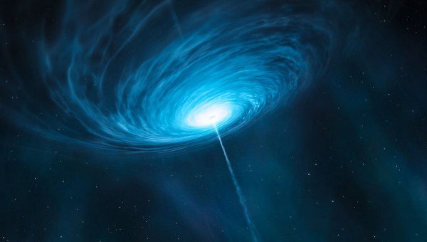 Астрономы впервые нашли "четверку" из сверхмассивных черных дыр