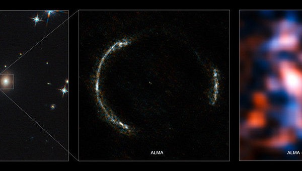 "Линза Эйнштейна" помогла заглянуть в звездные ясли в юной Вселенной