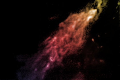 Астрономы нашли протогалактику с необычной оболочкой